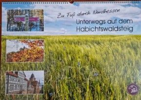 Habichtswaldsteig-Kalender 2022 Vorderseite